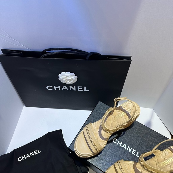 Chanel wedges - Picture 2 of 9